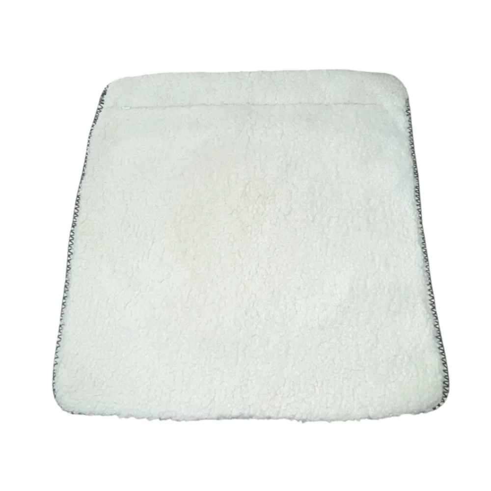 Set of 2 Pottery Barn Dusty Blue Thermal Sherpa Back Knit Pillow‎ Covers 24 x 24